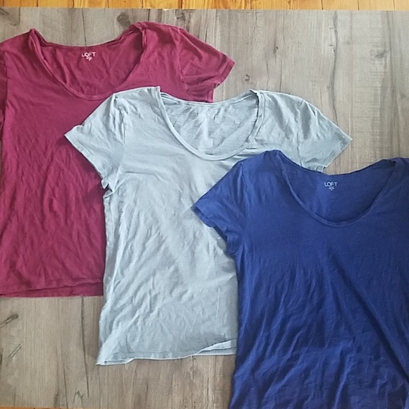 LOFT Tops - Bundle of 3 Loft Outlet tees